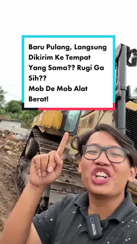 Baru Pulang Langsung Kirim Ketempat Yang Sama? Rugi Gasih? Mob De Mob Alat Berat! #fyp #serunyabelajar #serunyabelajarditiktok #serunyabelajartiktok #trailer #trailerdolly #selfloader #selfloaderindonesia #truk #trukmaniaindonesia #trukmania #trukindonesia #supir #supirmuda #supirindonesia #operator #operator_excavator #operatormuda #operatordozergroup #dozeroperator #operatorindonesia #alatberat #alatberatexcavator #alatberatmania #alatberattambang #alatberatindonesia #dozer #caterpillar #d8r 