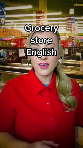 Grocery store english. Which phrases were new to you?  #english  #englishlesson  #skit  #englishlearning #englishwithkayla 