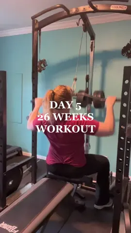 day 5! I did not want to workout today but made myself😅 #pregnancy #pregnant #pregnantworkouts #workout #26weekspregnant 