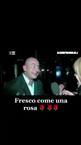 Fresco come una 🌹                                  #civuoleilfisico #macomefai #ehsié #misteri #intervista #rai2 #discoteca #agentedicommercio #trashandchips #trash #trashitalia #foryou #oldbutgold #pelato #frescocomeunarosa 