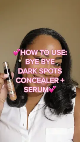 Looking to cover dark spots? 👀 Bye Bye Dark Spots Concealer + Serum was made for YOU! #ITCosmeticsPartner IG  @keikobeautynyc shows just how easy IT is to apply with applicator & blend with kabuki brush😍 🙌 Shade: Tan Warm  #itcosmetics #concealer #makeup #makeupturorial #serum 