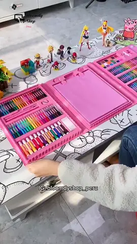 ¡NUEVO INGRESO! 🔥 SET DE ARTE DE 208 PIEZAS 🎨🖌 #tiendaonline #limaperú #LoDescubriEnTikTok #viral #productosimportados #parati #lifehacks #fyp #foryou #setdearteparaniños 