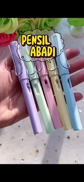 pensil eternal atau pensil abadi ini solusi hemat biar ga ganti ganti pensil mulu, dijamin anti repot dan beneran pensilnya gaakan habis seumur hidup 😁 #pensil #pensilanak #pensileternal #pensilabadi #pencil #eternalpencil #pensilabadi #pensilchallenge #alattulisanak #alattulissekolah #alattulischeck #alatsekolah #sayanganak #produkviral 
