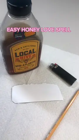 EASY HONEY SPELL💓 #lovespells #witchtiktok #voodoo #lovespell 