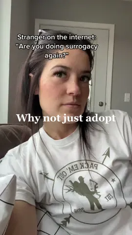 Please be mindful of others. What you say holds weight and you may not know the years of loss, prayer, and money that has gone into building a family. Although adoption is an amazing option to create a family, some desire to have a biological family! #adoption #surrogacy 