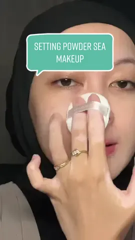 Jadi sekte loose powdernya @Sea Makeup deh ini aku kayanya. Karna bagus banget woy kaya pake cushion atau foundation😭 #racunsukma #seamakeupsettingpowder 