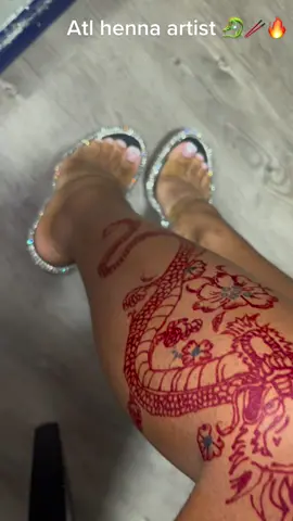 Your new fav Henna Artist in Atl 🐉🔥😍#henna #atl #dragon #artist #hennatattoo #tattoo #art #hennadragon #georgia 