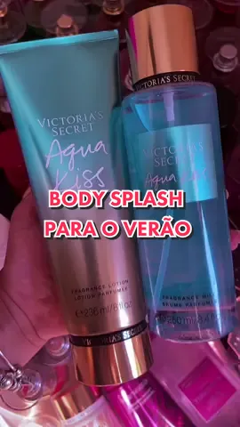 Aqua Kiss da Victoria’s Secret é perfeito para quem não gosta de fragrância doce 💙#biabeautystore #verao #mar #fresco #bodysplash #victoriassecret #dicas #perfumetiktok #aquakiss #importados #originais #perfume #comprinhas #FY 