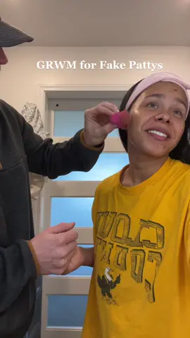 Gget ready with me for fake pattys! Husband is the makeup assistant  @toofaced @tartecosmetics  #grwm #grwmroutine #grwmmakeup #grwme #getreadywithmemakeup #getreadywithme #husbandsoftiktok #tarte #toofaced 