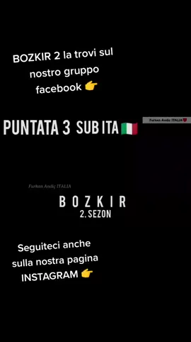 Seguiteci su Instagram https://instagram.com/furkanandic_italia?igshid=YmMyMTA2M2Y= Nel nostro gruppo facebook troverete oltre a #bozkir2 altre serie di Furkan sottotitolate in italiano 🇮🇹 fb://group/2709762345942441?ref=share  #furkanandıç #serieturcheitalia #serieturche #furkanandicitalia #bozkir2 