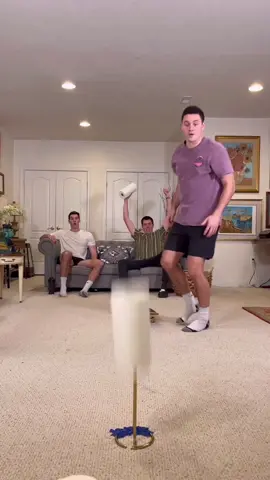 99 accuracy 🎯🧻 @Hulett Brothers #challenge #football #trick #trickshot #fyp 