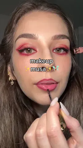 en vrai le liner rouge ça change j’aime bien 👀#makeup #makeup #tutomaquillage #maquillage #musa #winxclub #musawinx #makeuprouge #linerrouge #redliner #blackliner 