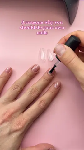 8 reasons why you should do your own nails 💅 #nails #gelnails #nailsathome #diynails #softgelnails #softgelextensions #theforeignsun #miami #sanfrancisco #losangeles #georgia #athens #athensgeorgia 