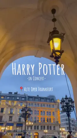 ⚡️Potterheads aufgepasst⚡️ #alteoperfrankfurt #harrypotterinconcert #harrypotter #harrypotterfan 