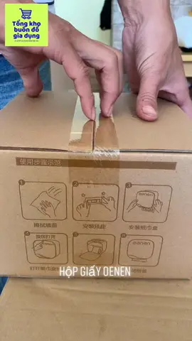 Hộp đựng giấy vệ sinh oneon về nhiều các anh chị nhé 👍 #tongkhogiadung #giadungthongminh #hopgiayvesinh #myristorantecreation 