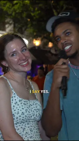 College Girl Contradicts Herself In 15 Seconds… #interview #comedy #6thstreet #linkinbio #foryou #fyp 