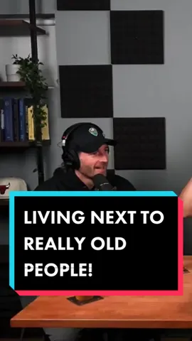 LIVING NEXT TO REALLY OLD PEOPLE! #grandma #grandpa #neighbors #apartment #help #tiktok 