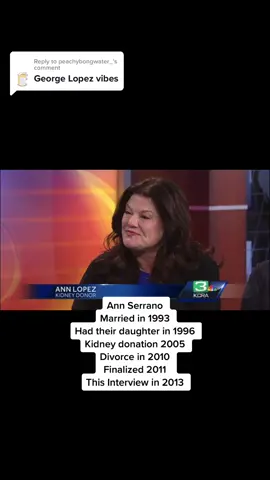 Replying to @peachybongwater_ i had no idea what yall were talking about so I did some research 🥺 #georgelopez #divorce #kidneytransplant #husbandwife #nevercouldiever #cheater 