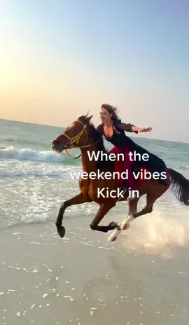 Taking King 🐎 for a stroll on the beach #horse #fyp #outfit 