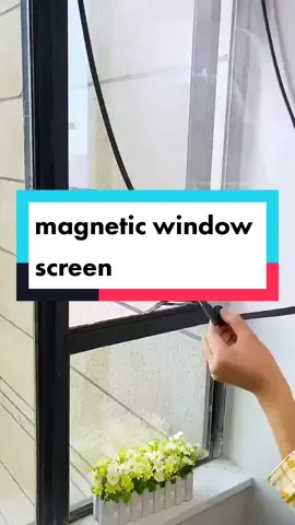 Self Adhesive Removable Mosquito Screen Window Mesh Self Mounting magnetic suction simple gauze screen household window screen door sand window net. #windowscreen #magneticwindowscreen #windowmesh #mosquitoscreen #tiktokshop #tiktokshopbudol #foryoupage #fyp 