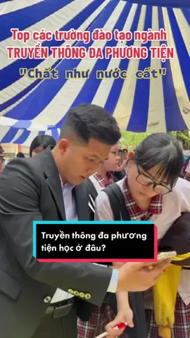 Nhiều bạn hỏi ngành Truyền thông đa phương tiện học ở đâu. Còn bạn quan tâm ngành gì ?#thptqg2023 #biquyetdodaihoc #tuyensinh #nganhnghe #2k5 