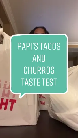 Papi’s Tacos And Churro’s taste test 💕 would you try it 💕 #foodcritic 