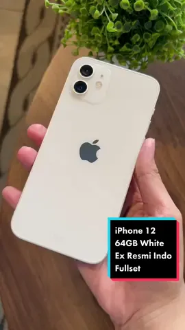 Second iPhone 12 64GB White Ex Garansi Resmi Indonesia  Aman jaya All Operator Lengkap Box dll. Buruan DM Mimin ya gaes.. #jualiphonemurah #jualbeliiphone #iphonemurahsurabaya #iphone #iphone12 #iphone12second #secondiphone #white #iphone12white #surabaya #indonesia #applesurabaya #appleindonesia #fyp #fyptiktok #fyptiktokindonesia 
