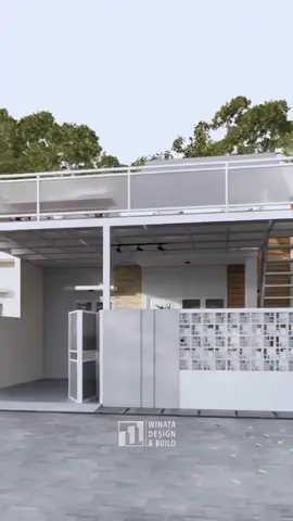 Rumah kotak, dengan rooftop. siapa suka nih? #jelangpuasa23 #dekorasirumah #desainrumah #desainrumahminimalis #fypシ 
