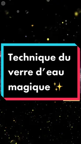 #Astuce technique du verre d’eau #magique #guerison #meditation #equilibre #buzz #pourtoi ☎️00228 91738972 ☀️ 