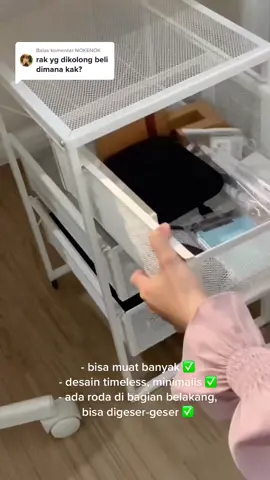 Membalas @NOKENOK IKEA Lennart beli di sinii, ada juga di marketplace lain lok, rakitnya gampang + cepet, bikin meja kerja keliatan lebih minimalis dan looknya timeless 🥰 mohon maaf ya soundnya pakai suara asli wkwk #desksetup #deskdesign #deskdecorideas #interiordesign #architecturedesign #foryoupage #fypシ 