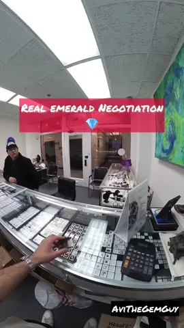 Check my store for the Fire Gem Candle. I put a REAL gem in every candle 💎#gems #emerald #negotiation #business 