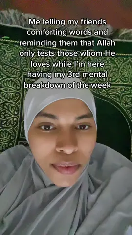 Because if you help someone in need Allah will help you type vibe 😭🤲🏽