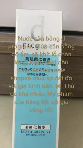 Nước cân bằng d program. @Shopee Việt Nam  #ShopeeDonHangDauTien  #ShopeeSieuSale33   Username shopee : mitmit19nb