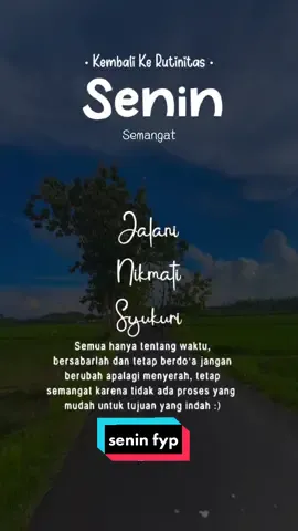 kembali ke rutinitas #storywa #senin #semangat #quotes #fyp #CapCut #2023 