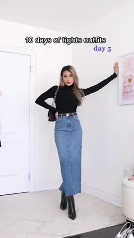 this is ur sign to get a maxi denim skirt! Iinks in b|0 💙 #style #maxiskirt #2023trendpredictions #2023fashion #OOTD #fypdongggggggg 