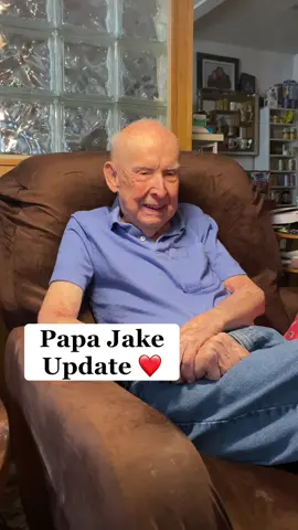 Your Papa Jake is back!! After a little break, I am back TikTok family! Here is what I have been up to ❤️ #papajake #ww2veteran #100yearsold #veteran #wwiivet #ww2vet #veteransoftiktok 