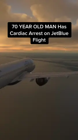 70 YEAR OLD MAN Has Cardiac Arrest on JetBlue Flight #emergency #avgeek #pilot #heartattack #pilot #travel #airplane #jetblue 