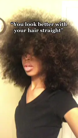backhanded complement😑 #naturalhair #afro #blasian 
