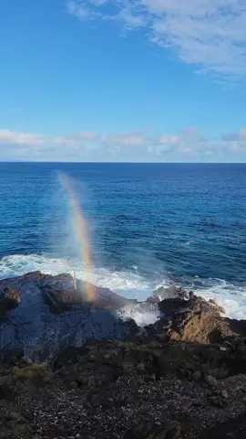 Aloha! #hawaii #blowhole ##ocean 