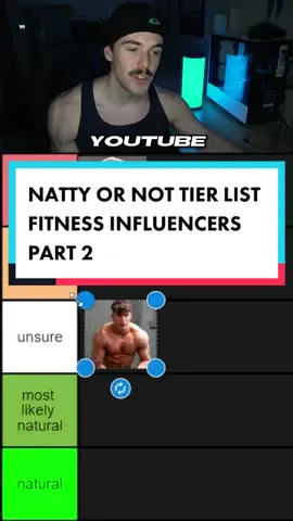 natural or not tier list on fitness influencers🧐 #nattyornot #tier #gymbro #gymmotivation #foryou #fyp 