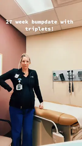 Definitely feelin this belly stetch! #spontaneoustriplets #tripletsoftiktok #toddlersoftiktok #MomsofTikTok #triplets #babiesoftiktok #pregnant #pregnantlife #onetofourkids #growbabiesgrow #tripletpregnancy #bumpdate #bumpupdates #pregnancybumpupdate 