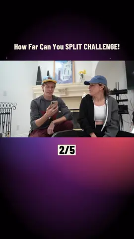 How Far Can You SPLIT CHALLENGE!