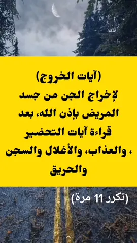 آيات الخروج تكرر 11 مرة في جلسة واحدة، #قناة_ابو_ماهر_مكاوي #مس #رقية_شرعية #علاج_بالاعشاب #الحسد_والحقد_والعين_الحاسدة #سحر_العيون #الاصابة_بالعين #رقية #شفر #آيات #viral #fypシ #foryoupage #tiktok #capcut #CommitToNothing #fyp #explore 