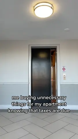 one word… priorities #fyp #apartment #apartmenttour #apartmentdecor #apartmentshopping #taxes #taxes2023 #ohwell 