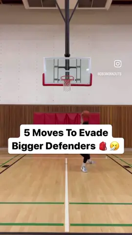 5 moves to help evade those bigger, taller defenders. 🏀🎒 #basketball #ballislife #basketballtips #fyp 