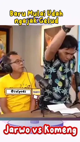 podcast paling rusuh-Jarwo vs Komeng #fypシ #fyp #podcast #lucu #bajumurah 