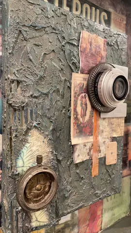 My latest mixed media fusion project 