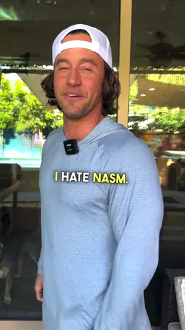 I hate NASM. | #nasm #Fitness ##sva##garagegym