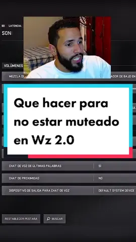 SI HACES ESTO SIEMPRE TENDRAS EL CHAT DE VOZ ACTIVO☺️ #warzone #viral #tutorial 