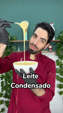 Leite Condensado Caseiro! #BasesDaConfeitaria #leitecondensado 